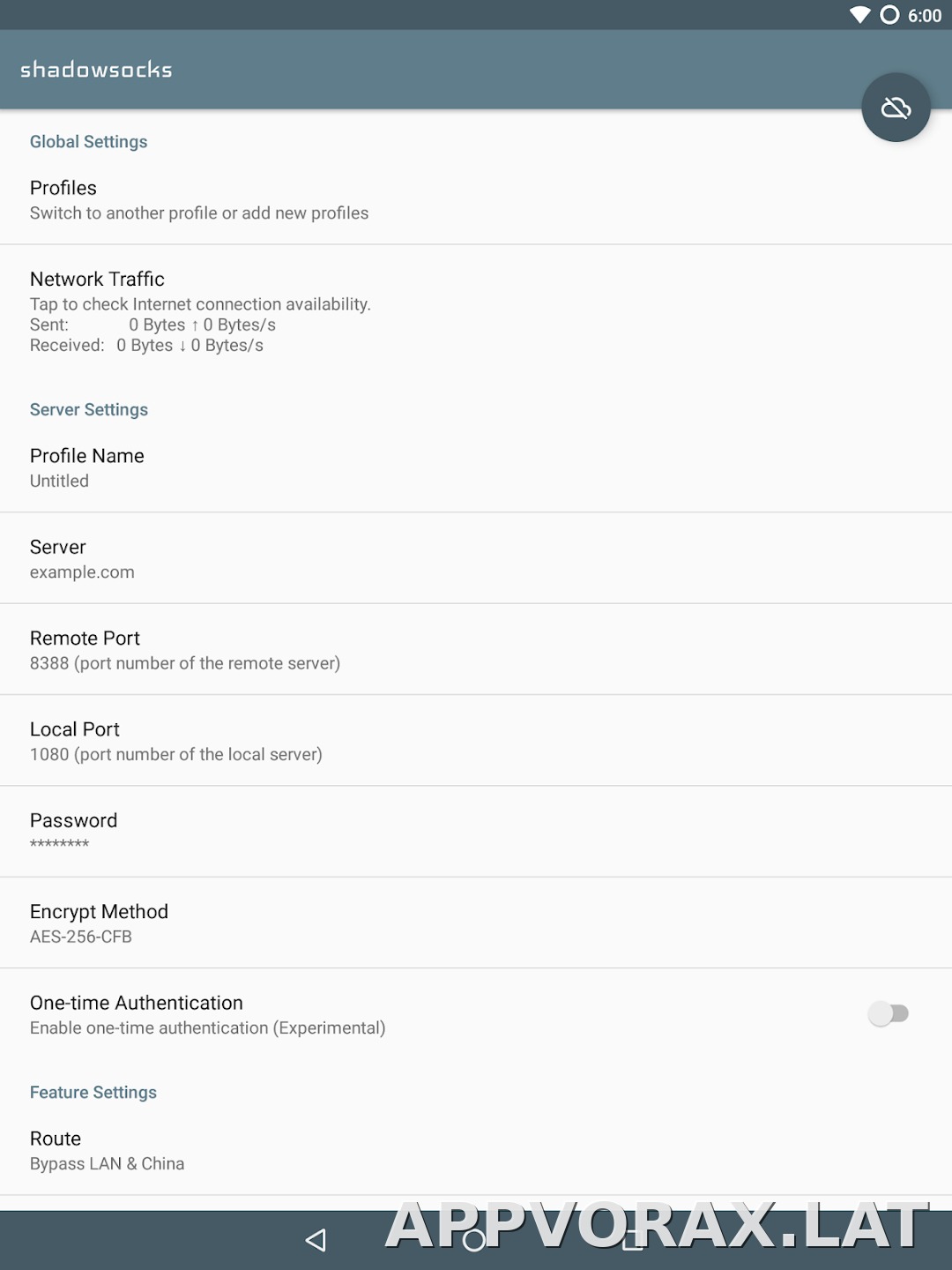 Shadowsocks скриншот 5